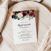 Najaar Calligrafie Bridesmaids Luncheon Shower Kaart