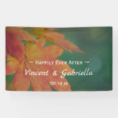Najaar Colors Wedding Spandoek (Horizontaal)