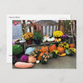 Najaar Decor Briefkaart (Voorkant / Achterkant)