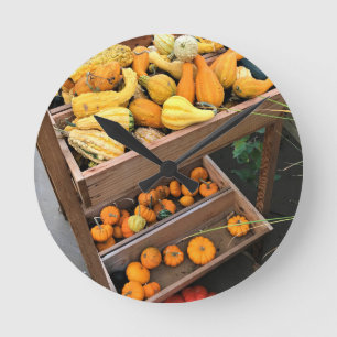 Najaar Decor Ronde Klok