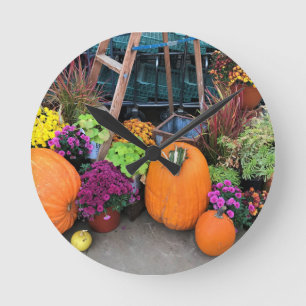 Najaar Decor Ronde Klok