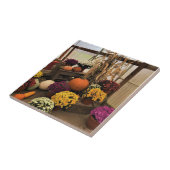 Najaar Decor Tegeltje (Zijkant)