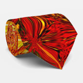 Najaar gekleurd Abstract Stropdas (Opgerold)