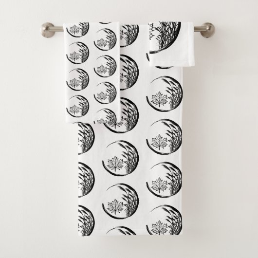 Najaar/Herfst Crest Bad Handdoek (Insitu)