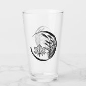 Najaar/Herfst Crest Glas (Achterkant)