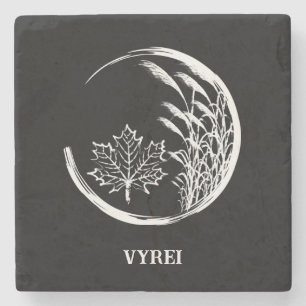 Najaar/Herfst Crest Stenen Onderzetter
