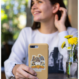 Najaar Herfst Gnome Die Cut Sticker Decal