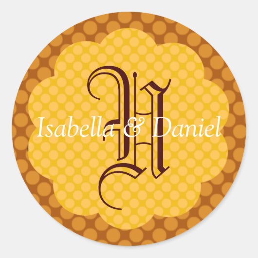 Najaar herfst herfst Envelope Seal Sticker (Voorkant)