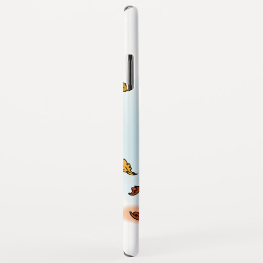 Najaar herfst meisje met bladeren Case-Mate iPhone case (Achterkant/rechts)