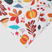 Najaar Herfst Thanksgiving Halloween Patroon Tissuepapier (Detail)