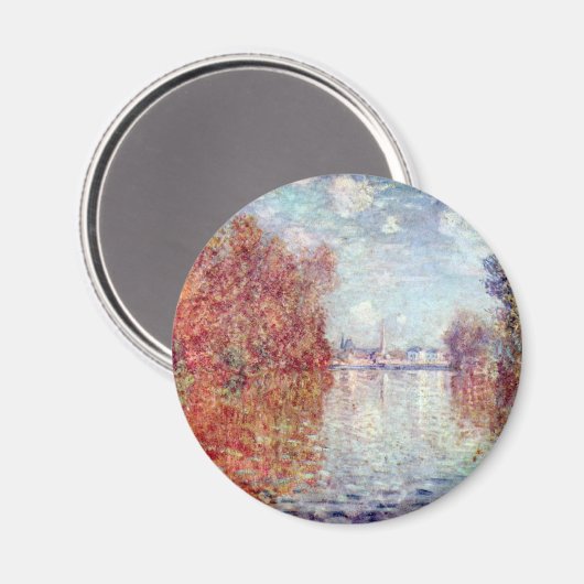 Najaar in Argentinië door Claude Monet Magneet (Voorkant / Achterkant)