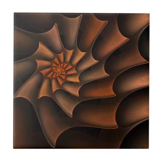 Najaar in het Ayr Tegeltje (Voorkant)