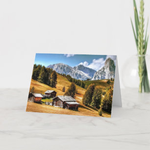 Najaar in het Oud-bergdorp Kaart