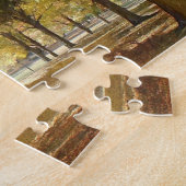 Najaar in het park legpuzzel (Zijkant)