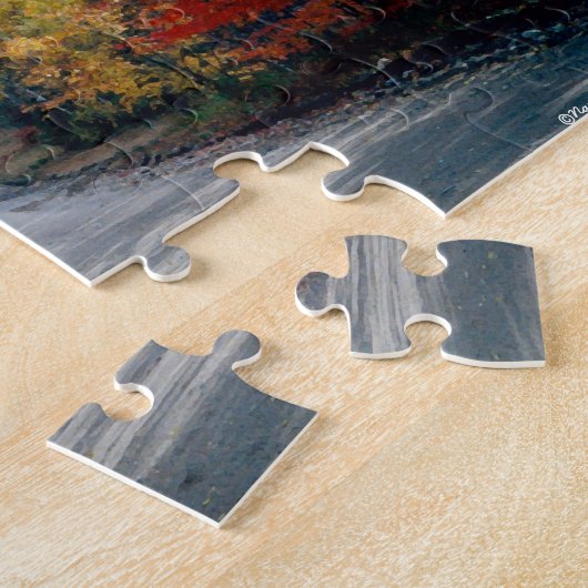 Najaar in New England Puzzle Legpuzzel (Zijkant)