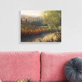 Najaar in Umbria Original Artwork Canvas Afdruk (Insitu (Woonkamer))