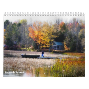 najaar in Vermont Kalender