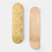 Najaar, Leaves Pattern 4 Skateboard (Voorkant)
