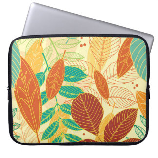 Najaar leest naadloos patroon laptop sleeve