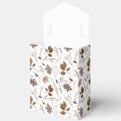 Najaar leves Pattern Bedankdoosjes (Open)