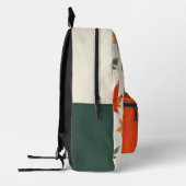 Najaar leves Pattern Bedrukte Rugzak (Links)