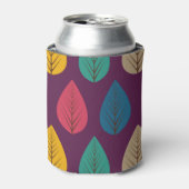 Najaar leves Pattern Blikjeskoeler (Blikje Voorkant)