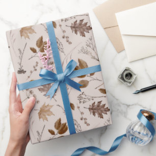 Najaar leves Pattern Cadeaupapier
