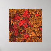 Najaar leves Pattern Canvas Afdruk (Voorkant)