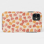 Najaar leves Pattern Case-Mate iPhone Case (Achterkant (horizontaal))