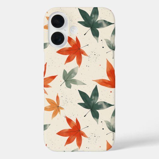 Najaar leves Pattern Case-Mate iPhone Case (Achterkant)