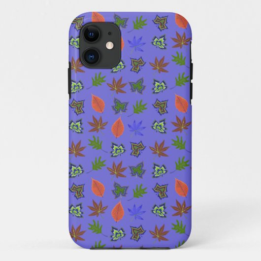 Najaar leves Pattern Case-Mate iPhone Case (Achterkant)