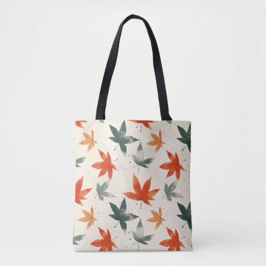 Najaar leves Pattern Draagtas (Voorkant)