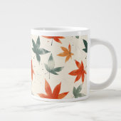 Najaar leves Pattern Extra Grote Beker (Rechts)