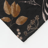 Najaar leves Pattern Fleece Deken (Hoek)