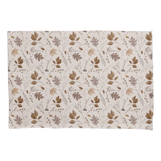 Najaar leves Pattern Kussensloop (Voorkant)
