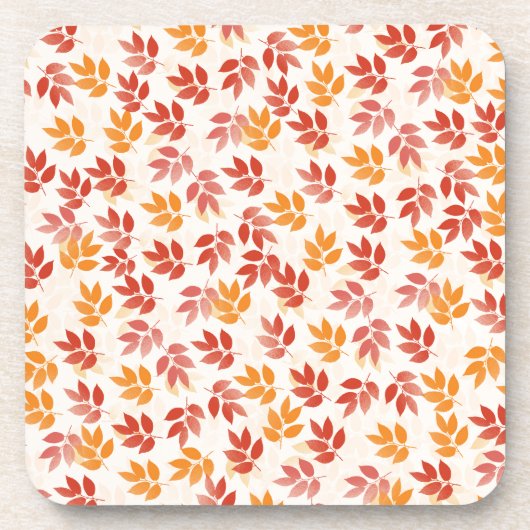 Najaar leves Pattern Onderzetter (Voorkant)