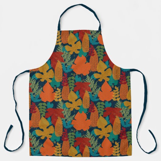 Najaar leves Pattern Schort (Voorkant)