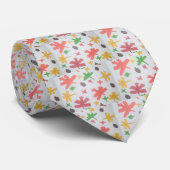 Najaar leves Pattern Stropdas (Opgerold)