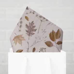 Najaar leves Pattern Tissuepapier