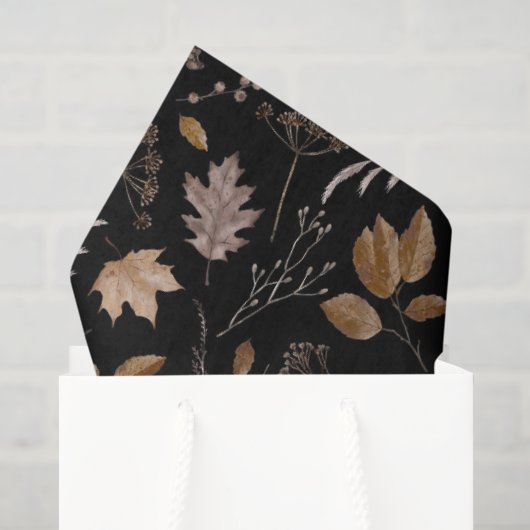 Najaar leves Pattern Tissuepapier (Cadeauzakje)