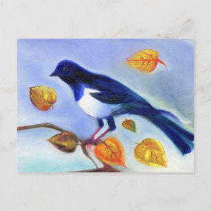 Najaar Magpie 2012 Briefkaart