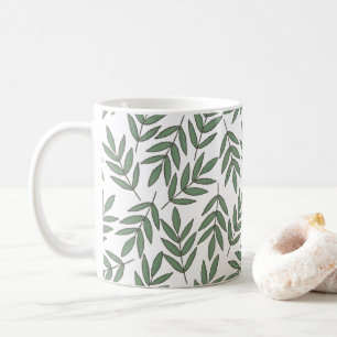 Najaar Natuur Greenery Leaf Foliage Pattern Koffiemok
