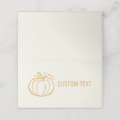 Najaar ontwerp Herfst Pumpkin-Thanksgiving (Buitenkant ongevouwen)