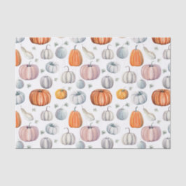 Najaar papier voor kleurrijk pompoenpatroon
