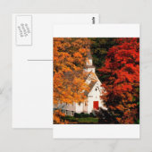 Najaar piek kleur Vermont Briefkaart (Voorkant / Achterkant)