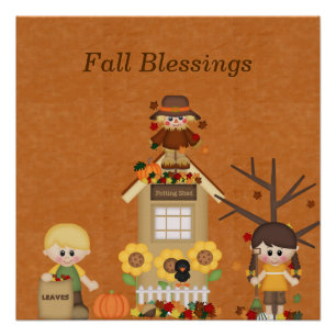 Najaar Poster afdrukken Perfect Poster