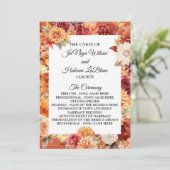 Najaar programma Floral Wedding (Staand voorkant)