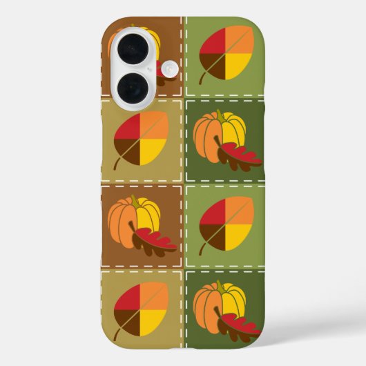 Najaar Quilt Samsung Galaxy Hoesje (Achterkant)