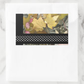  najaar rechthoekige sticker (Tas)