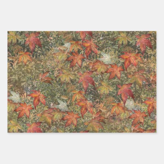 Najaar Sierkussen Koffie-Mok Flaskraan Inpakpapier Vel (Voorkant)